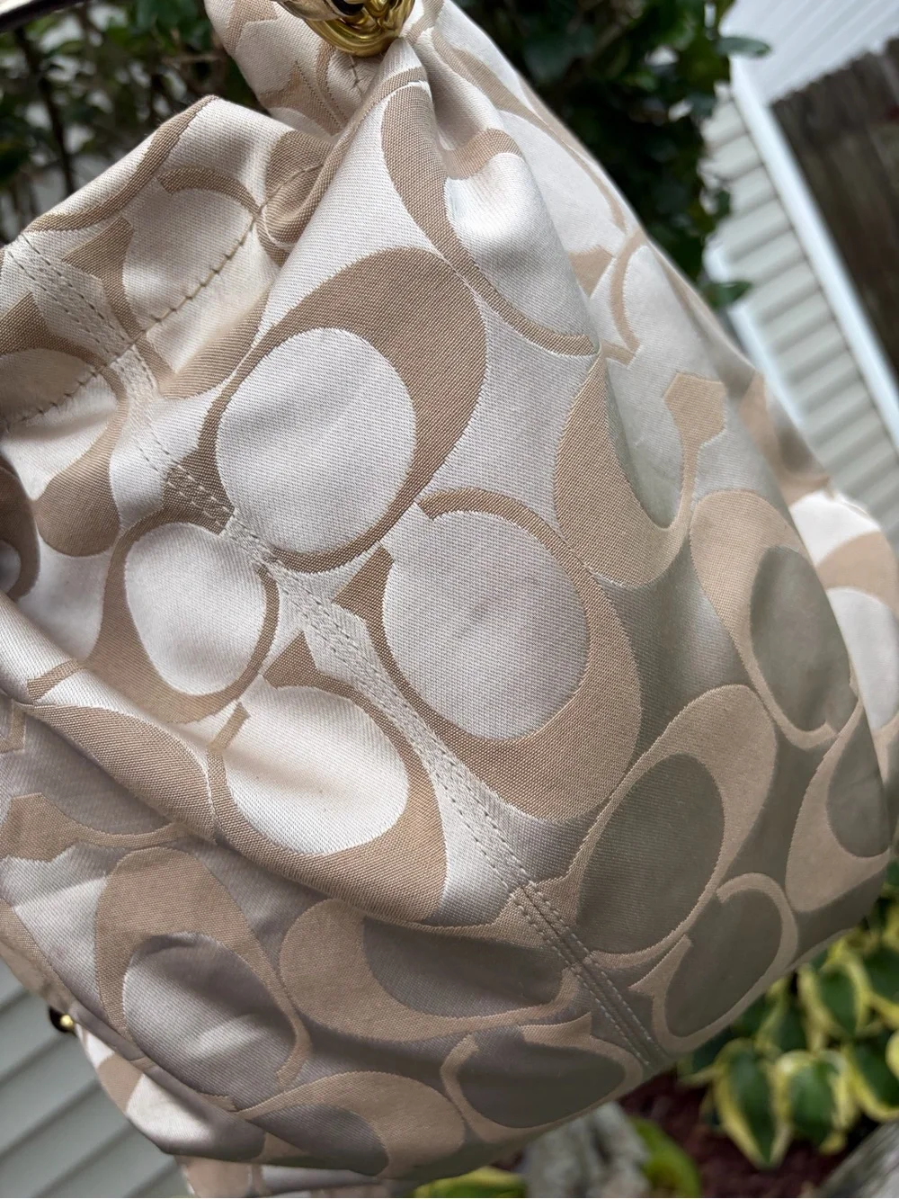 Coach Brooke Hobo F16619 Purse Rare READ